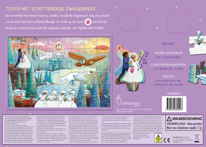 Muziekpuzzel Het zwanenmeer