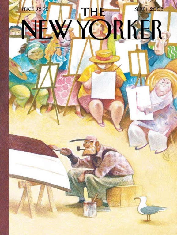 New York Puzzle Company Summer Painting