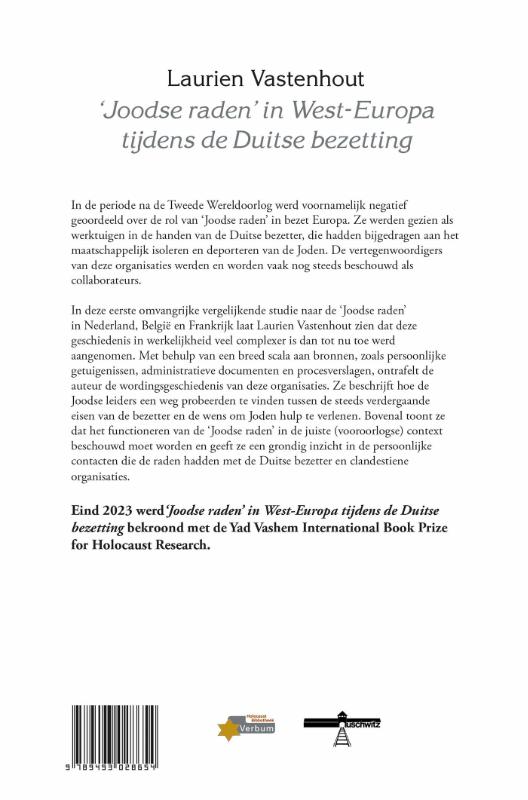 'Joodse raden' in West-Europa tijdens de Duitse bezetting