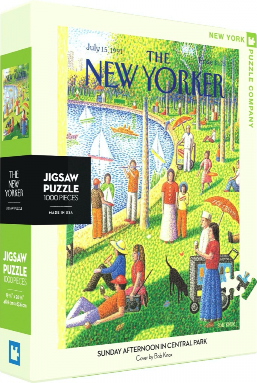 New York Puzzle Company Sunday Afternoon in Central Park