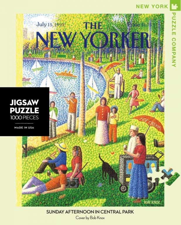 New York Puzzle Company Sunday Afternoon in Central Park