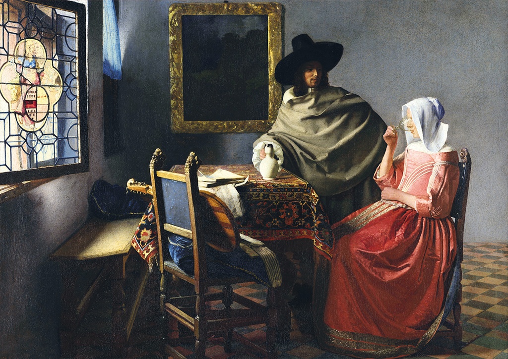 Het glas wijn
