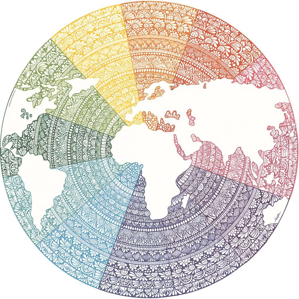 Mandala - Cirkel van kleuren