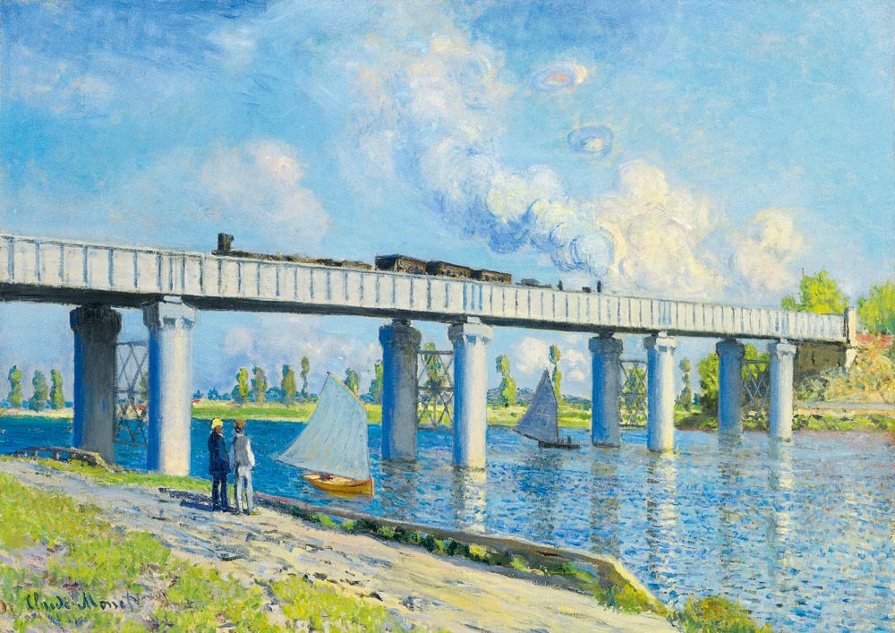 Spoorbrug in Argenteuil