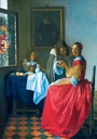 Het meisje met het wijnglas