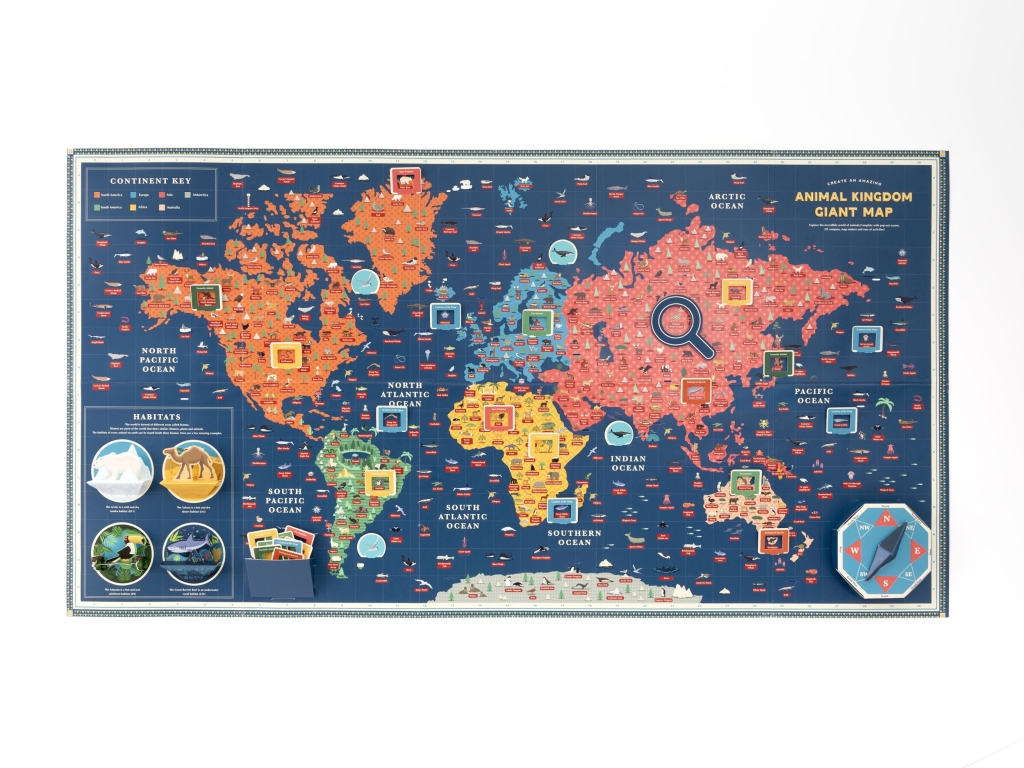 Animal Kingdom Giant Map