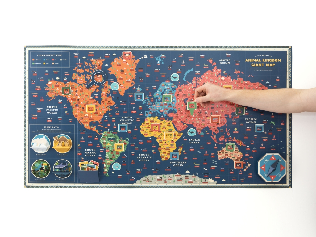Animal Kingdom Giant Map