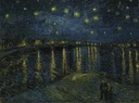 Sterrennacht boven de Rhône
