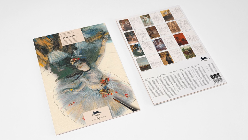 Artists' Colouring Book Edgar Degas