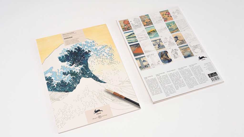 Artists' Colouring Book Hokusai