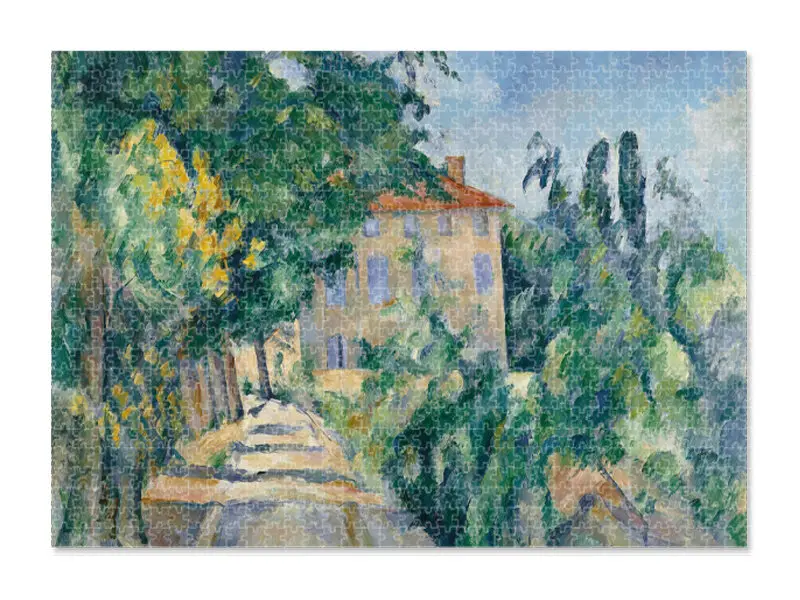 puzzel-1000-stukjes-paul-cezanne-huis-met-een-rood (1).webp