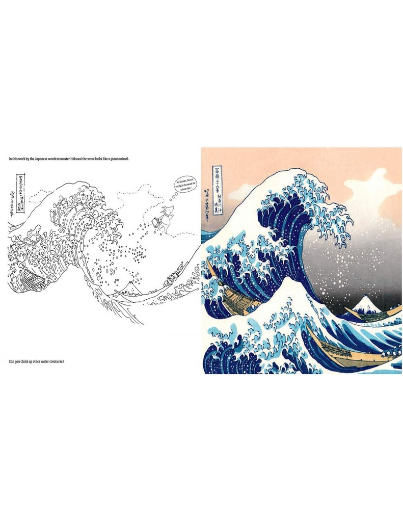 The Art Coloring Book