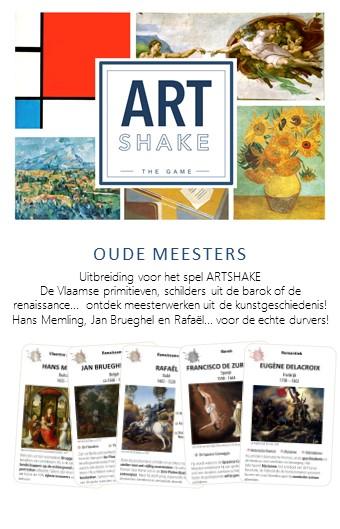 ArtShake + Oude meesters + Bekende kunstenaars