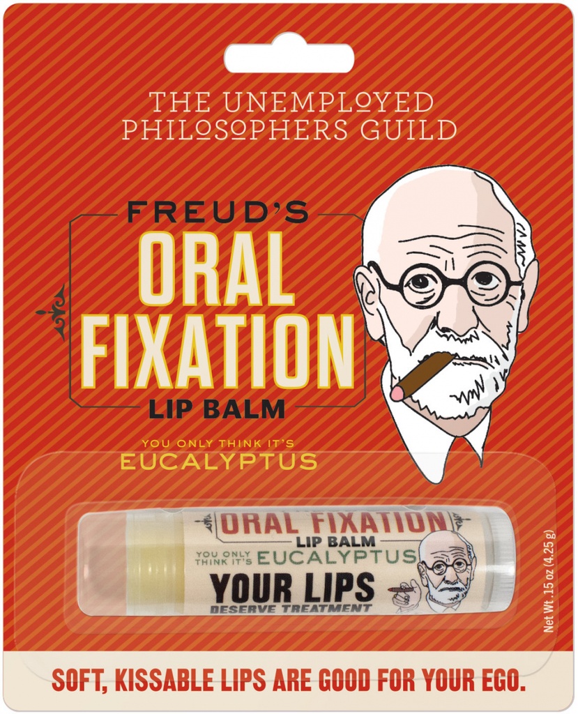 Freud's lippenbalsem voor orale fixatie