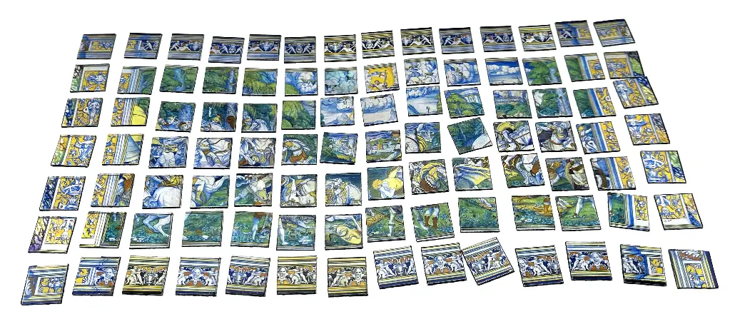 Saulustableau magneetset