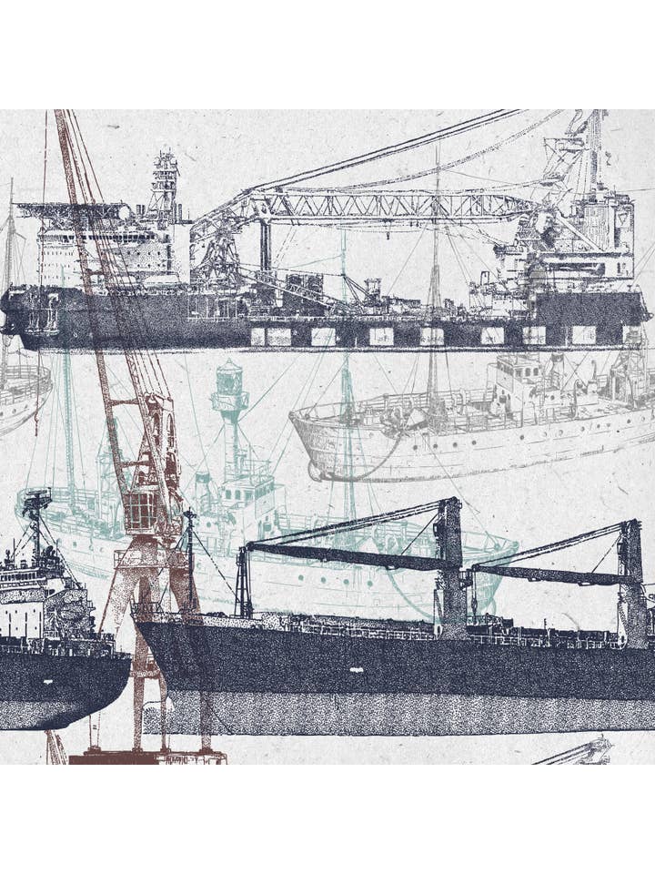 De haven van Antwerpen