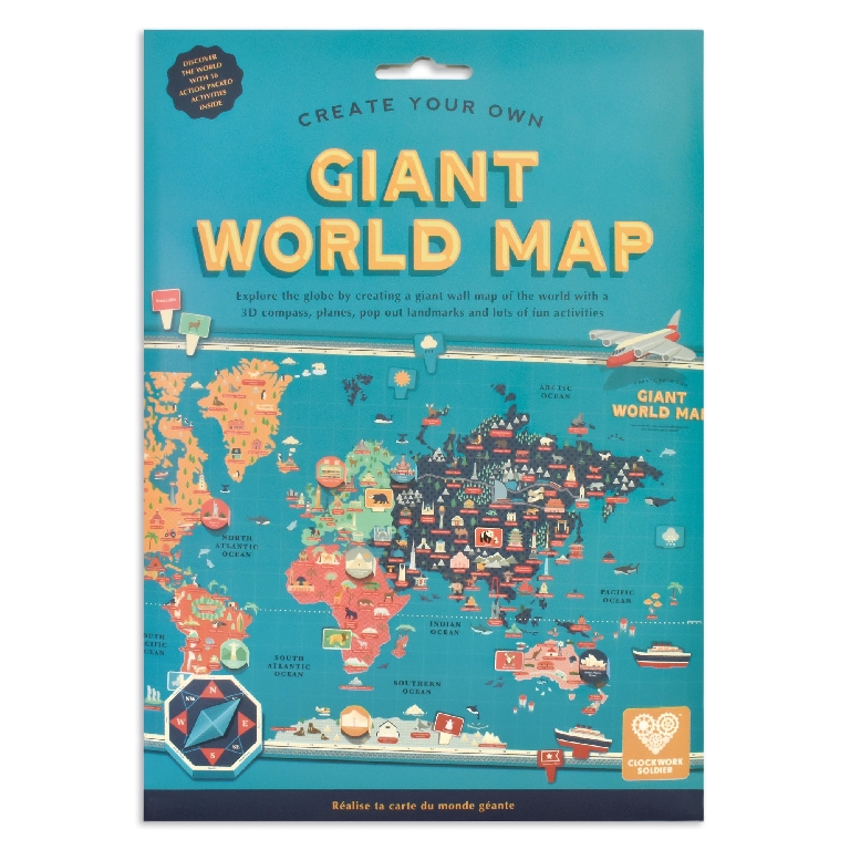 Grote wereldkaart