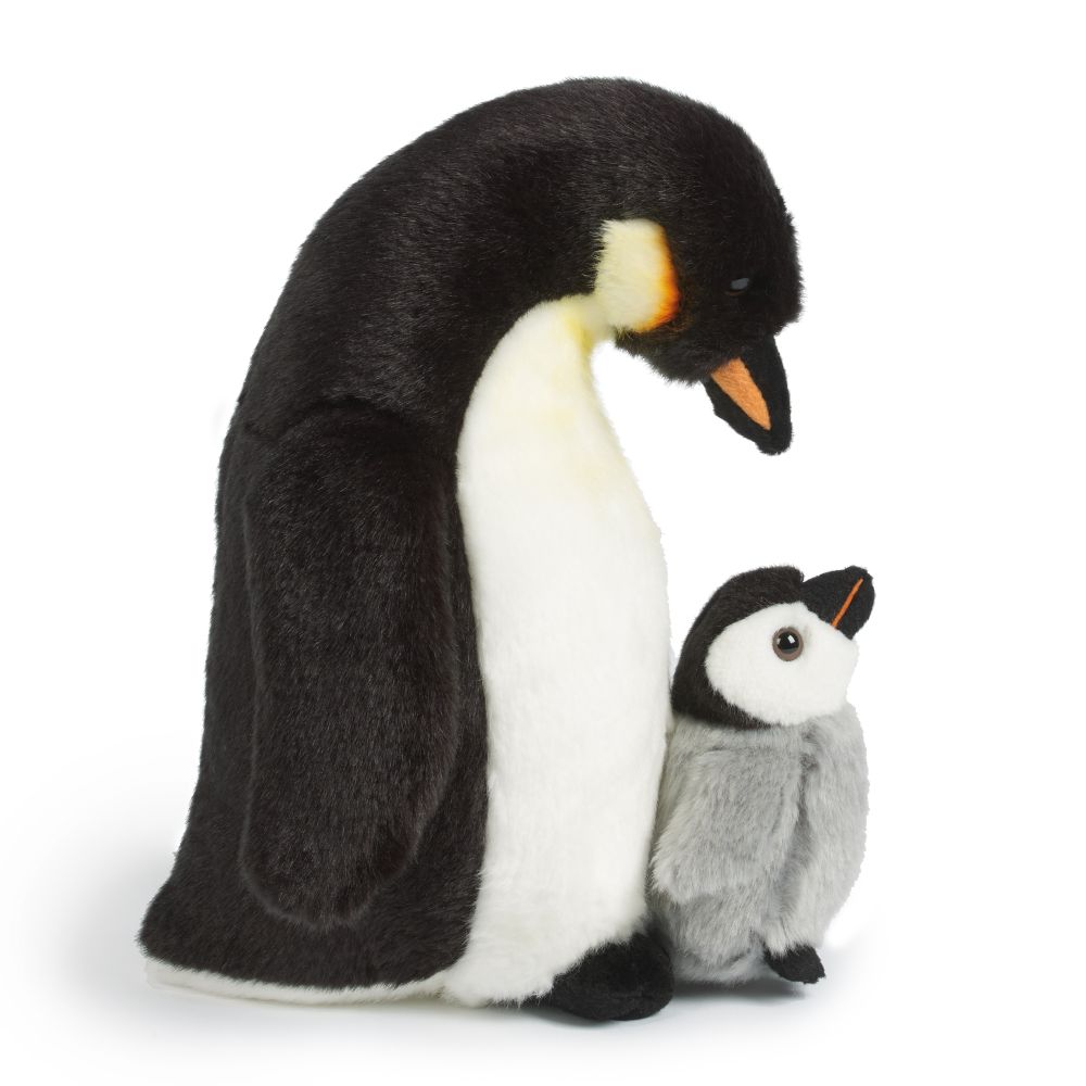 Pinguïn met kuiken