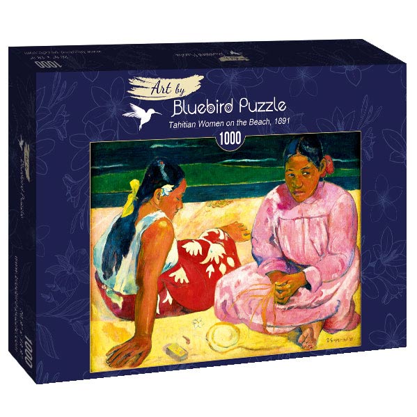 Tahitiaanse vrouwen op het strand