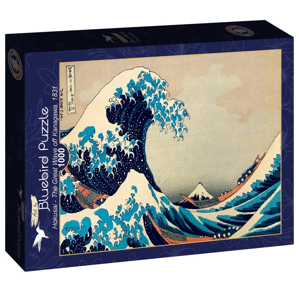 De grote golf bij Kanagawa