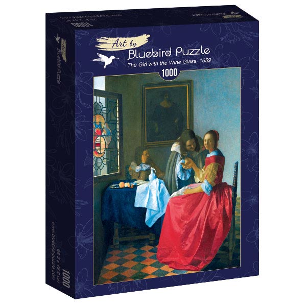 Het meisje met het wijnglas