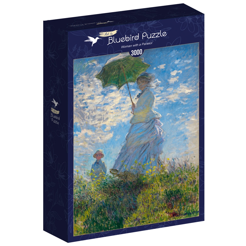 Vrouw met parasol