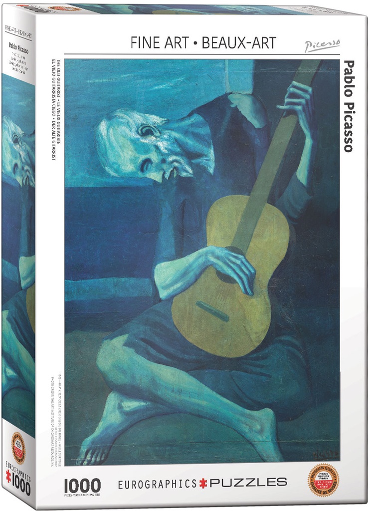 De oude gitarist