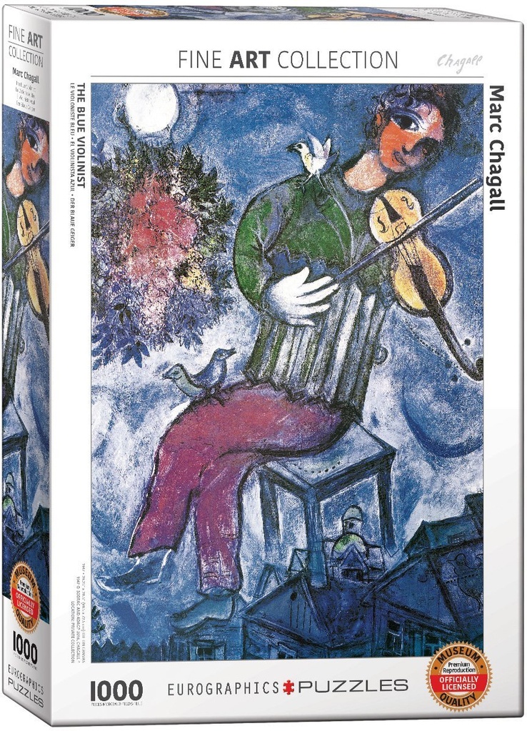 De blauwe Violist