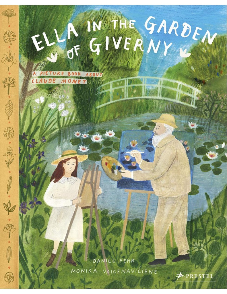 Ella in the Garden of Giverny