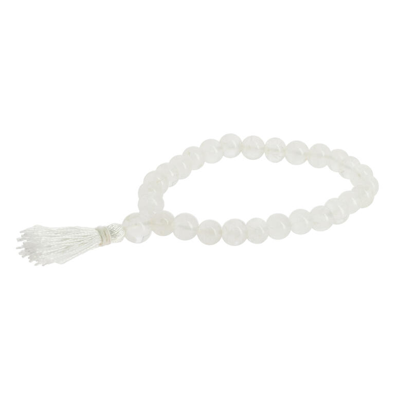 Bergkristal mala armband