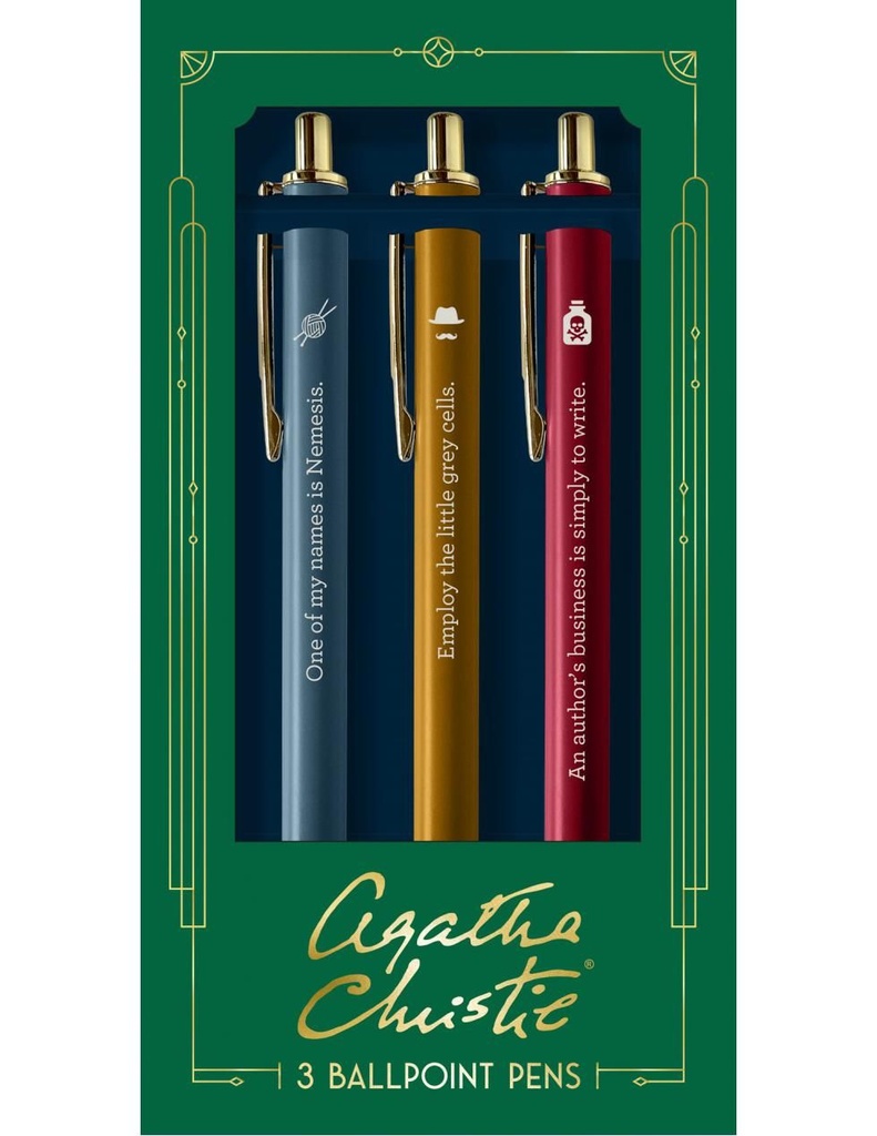 Pennenset Agatha Christie