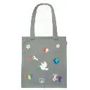 Totebag met vrijheidssymbolen Amnesty - Icons