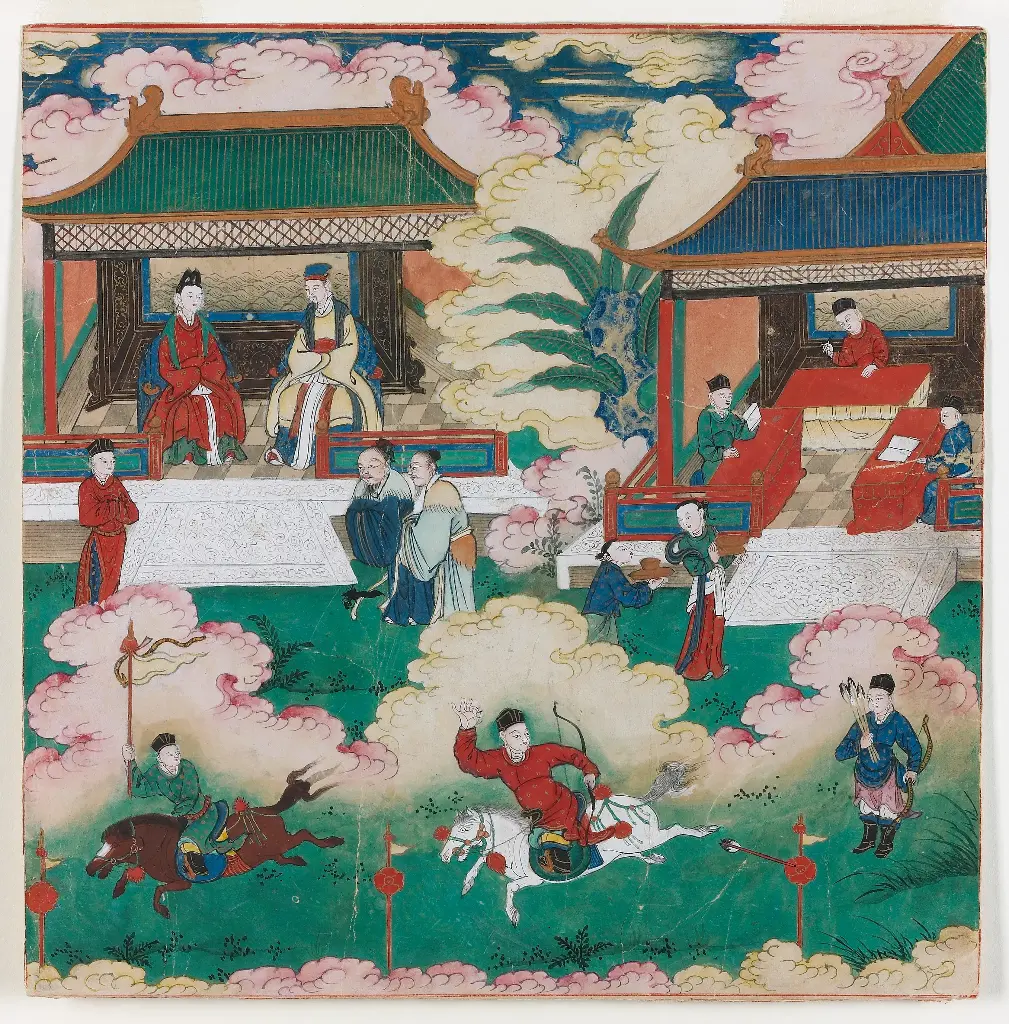 Sarvavid Vairocana-De opvoeding van de prins