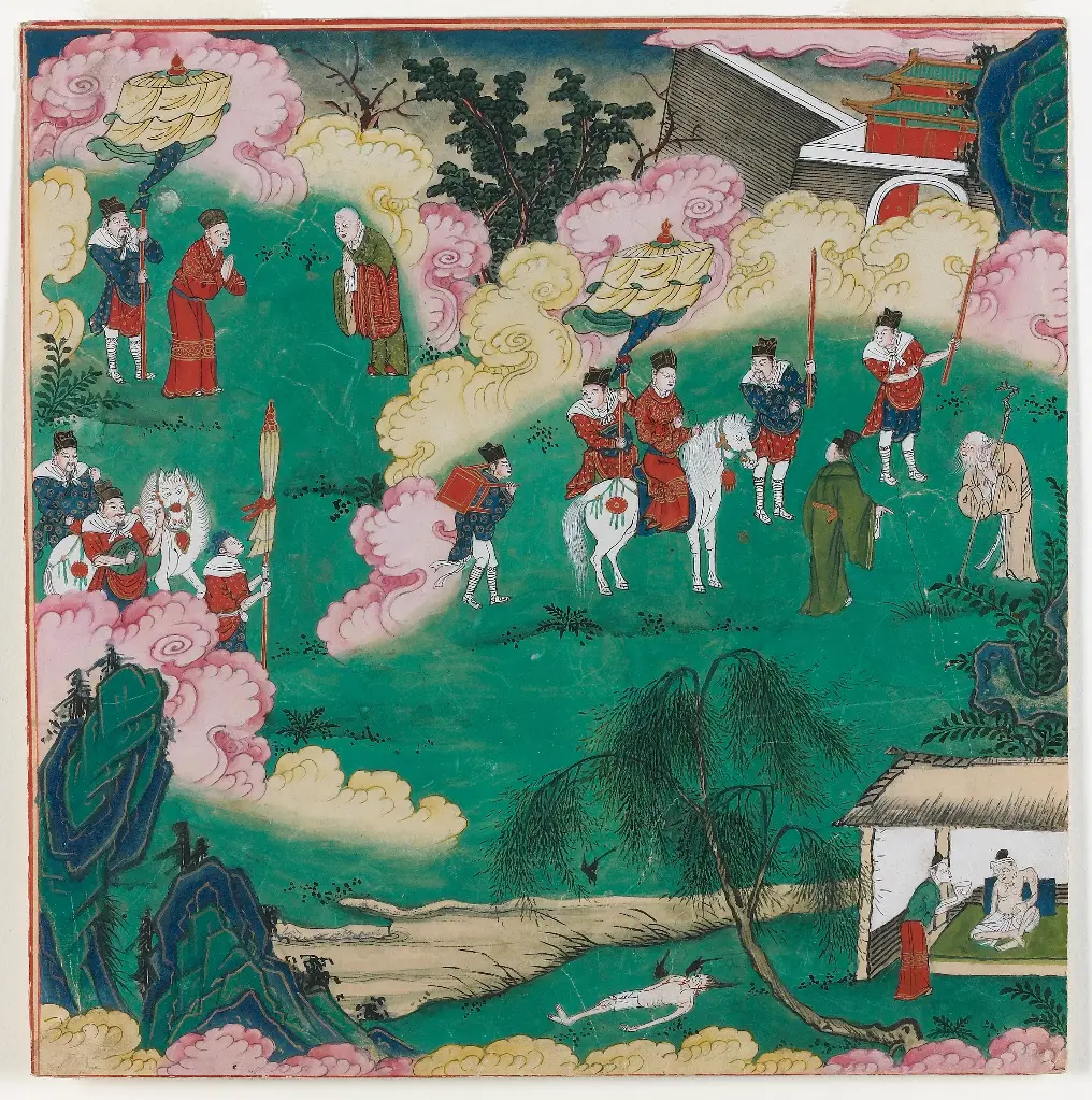 Sarvavid Vairocana-De vier ontmoetingen