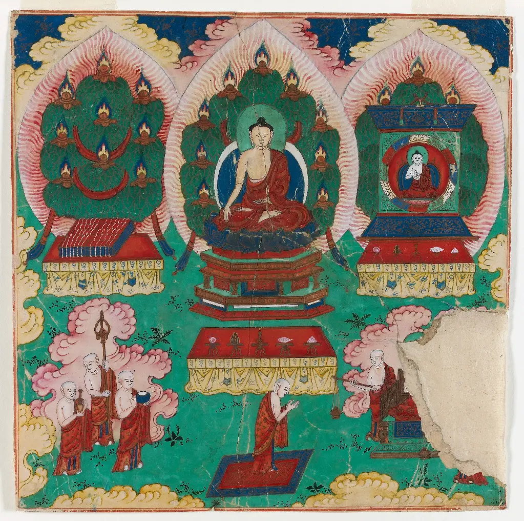 Sarvavid Vairocana-Boeddha eren