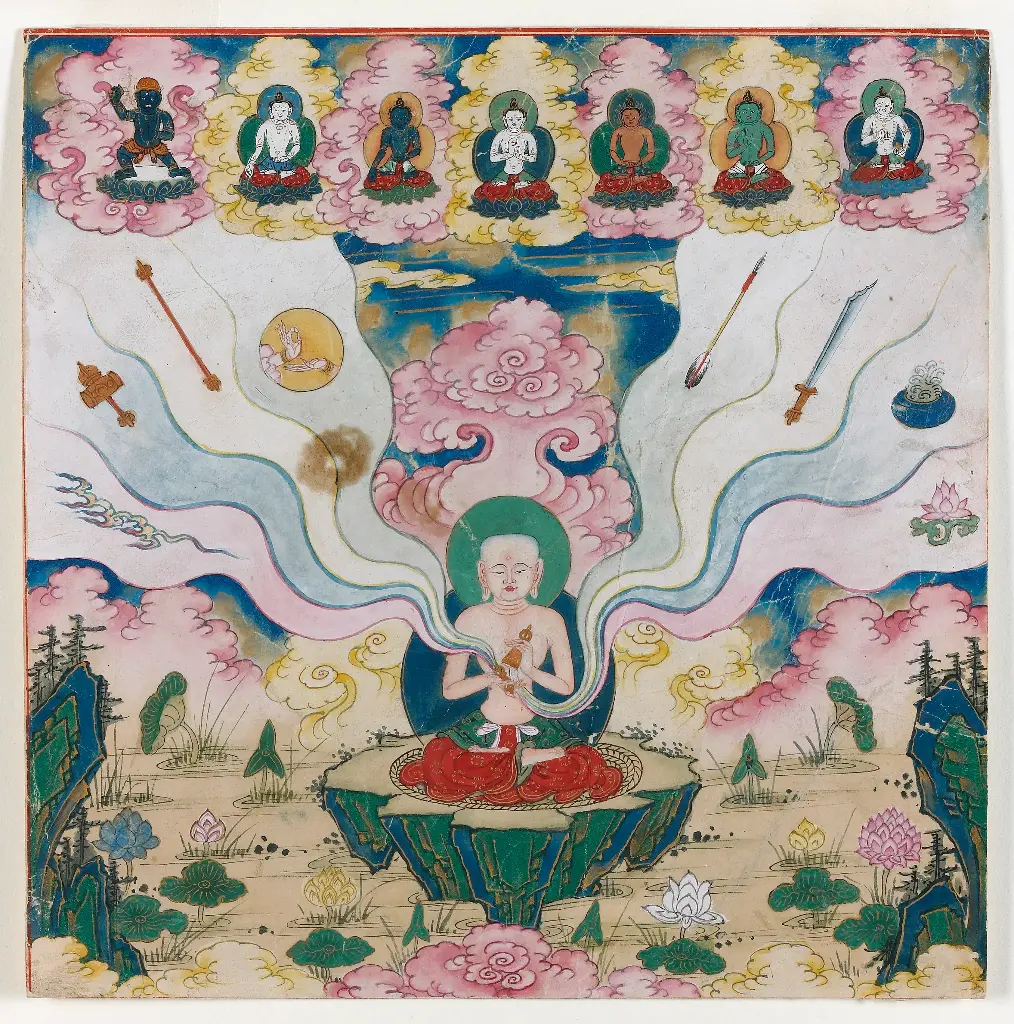 Sarvavid Vairocana-Zuiverende rituelen