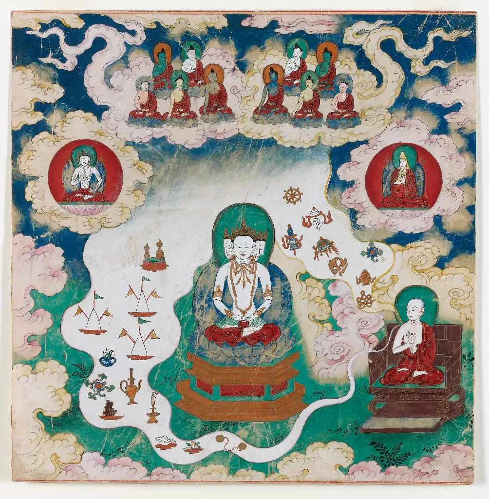 Sarvavid Vairocana-Offergaven