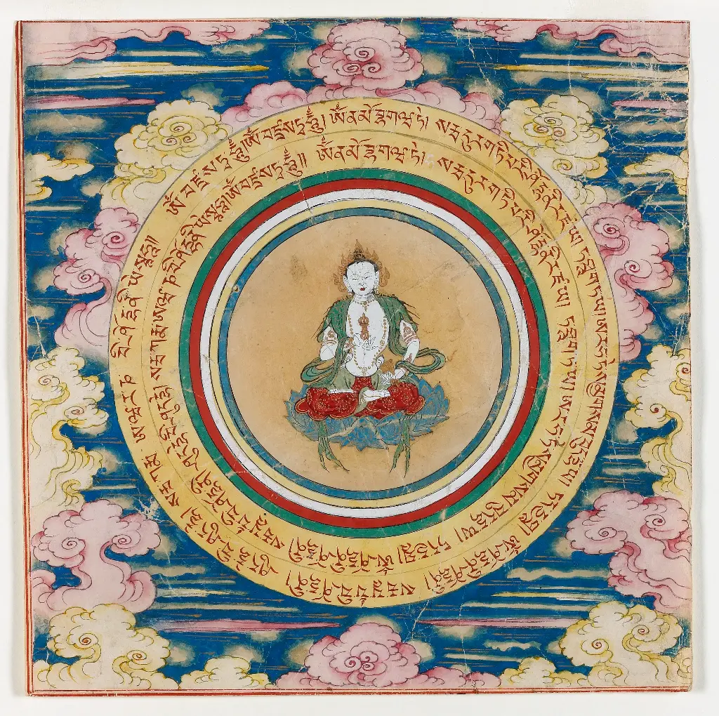 Sarvavid Vairocana-Mantra's voor een zuivere geest