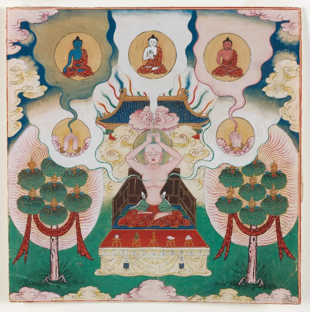 Sarvavid Vairocana-Handgebaren