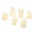 Happy Boeddha - Polyresin Wit