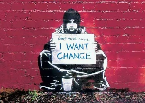 I want change