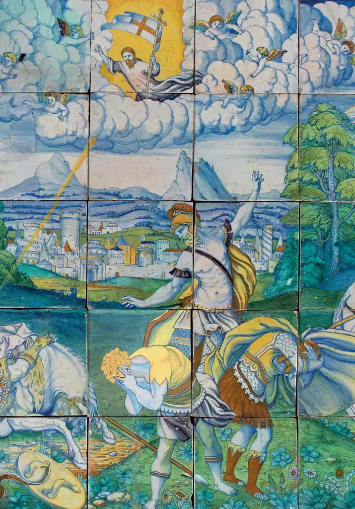 Het Saulustableau (detail)