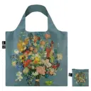 Blauw bloemenpatroon
