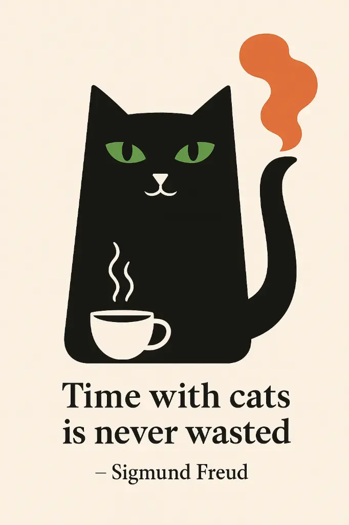 Time with cats is never wasted