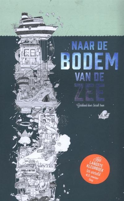 Naar De Bodem Van De Zee - Het Langste Kleurboek Ter Wereld