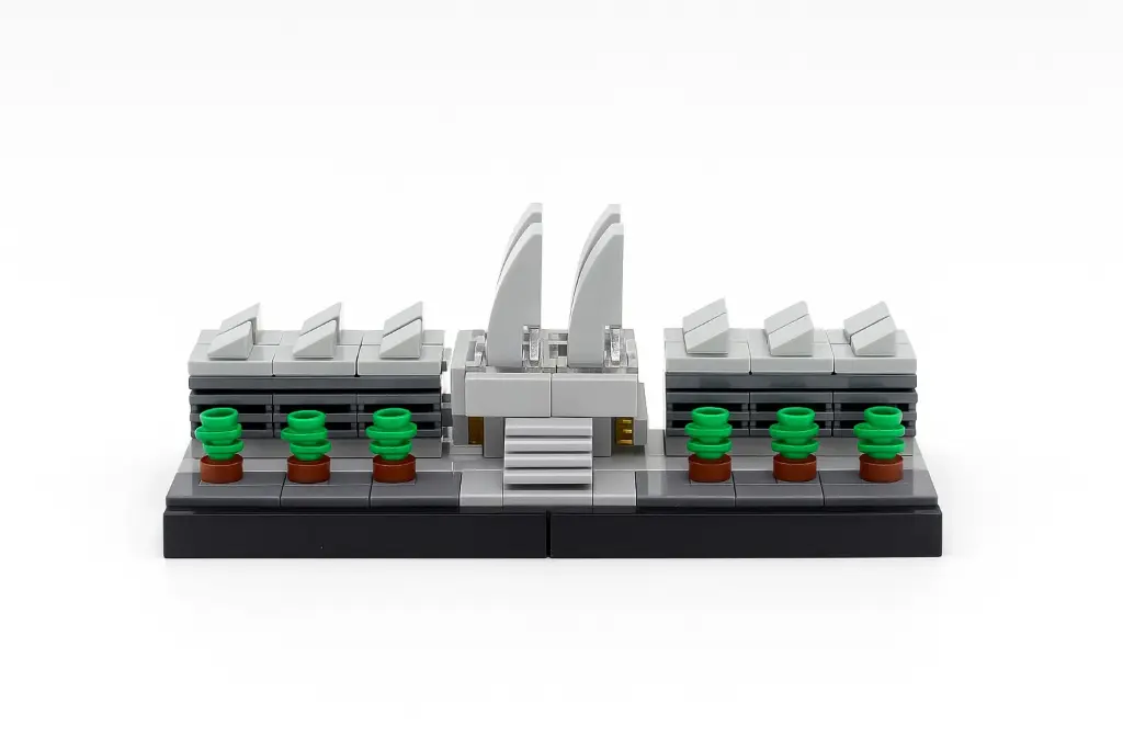 Vlinderpaleis in Lego