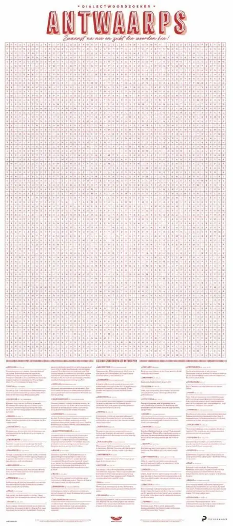 Antwerps Dialectposter