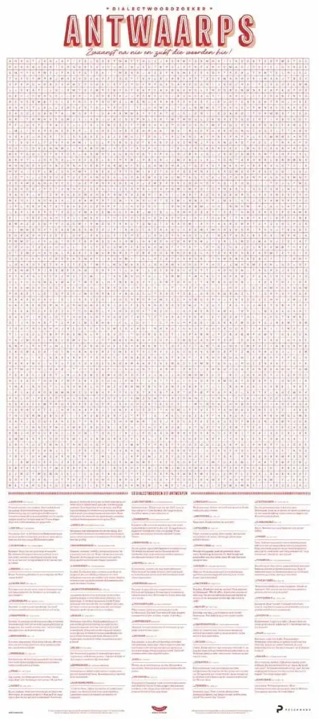 Antwerps Dialectposter