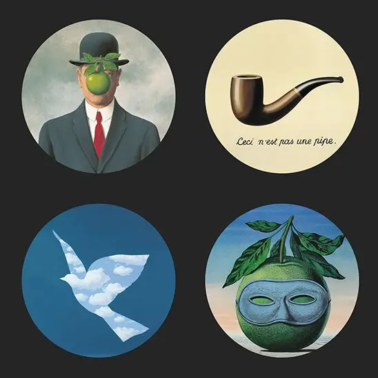 Magritte Onderzetters
