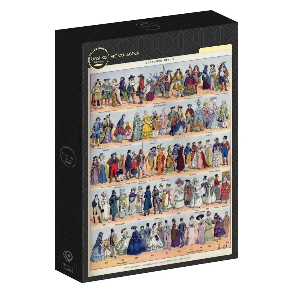 Illustratie van Larousse: Burgerkleding